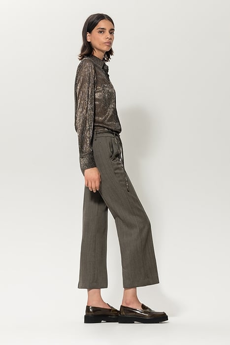 TWEED BABYFLARE PANTS THE FANCY KHAKI TWEED 5