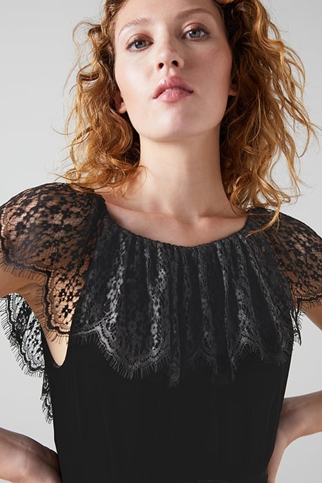 DR ANOUK VELVET LACE BLACK 4