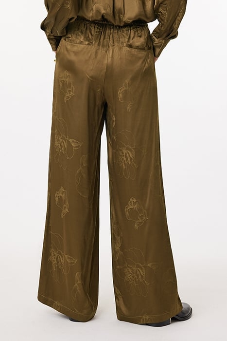 JACQUARD PANT OLIVE 2