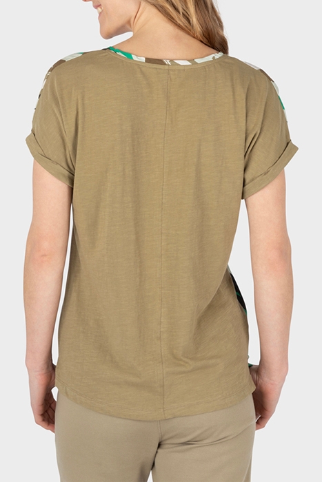 T-SHIRT LONG SLEEVES COVERT GREEN 2