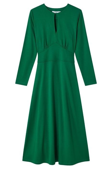 DR SERA SPLIT NECK FIT DARK GREEN 3