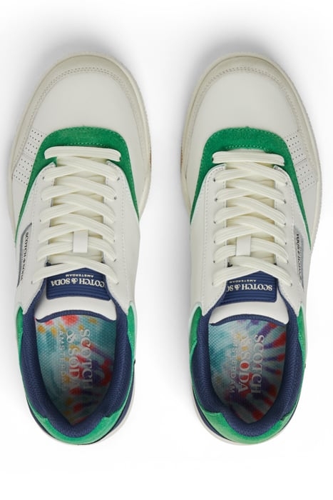 COURT CUP - SNEAKER WHITE/GREEN 4