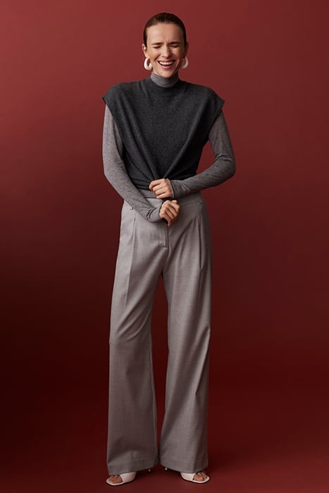 CARA PANTS PEBBLE GREY 1