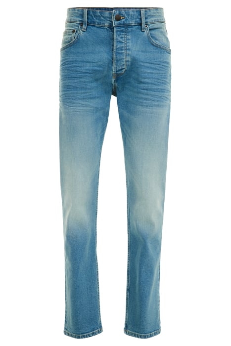 5-POCKET MID WAIST GREEN BLUE 4