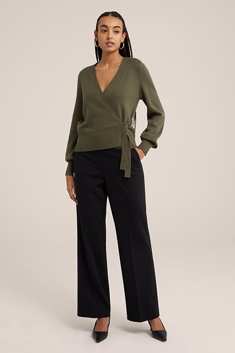 CARDIGAN OLIVE GREEN 3