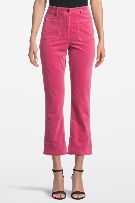 BABYFLARE VELVET DENIM FLASHY PINK 1