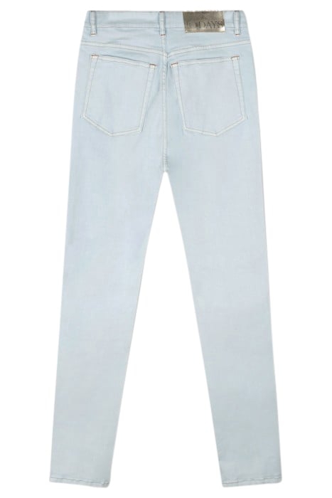 HIGH RISE SKINNY JEANS ICE BLUE 5