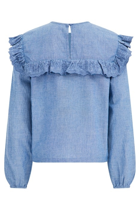 BLOUSE GREYISH BLUE 4