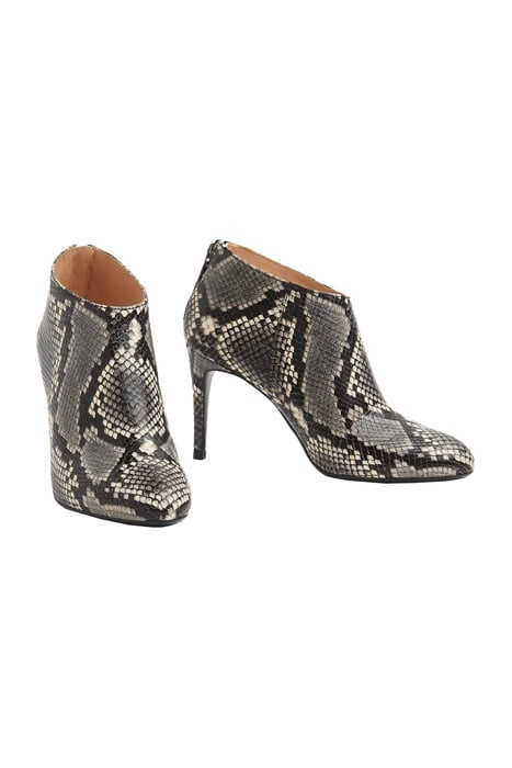 EMILY ALMOND TOE BOOT STONE/WHITE 3