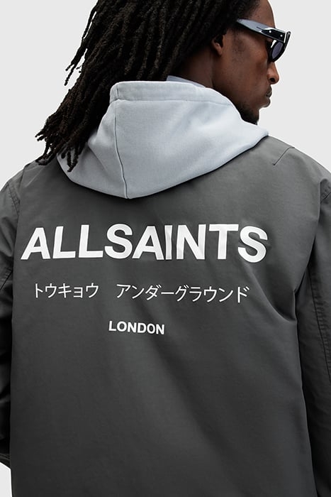 UNDRGRN COACH JACKET JACKSON BLUE 6