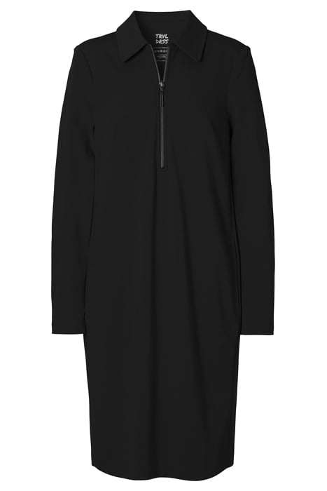 DWIGHT ZIPPER DRESS BLACK 3