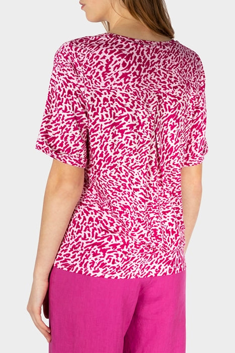 T-SHIRT 1/2 SLEEVES FESTIVAL FUCHSIA 2