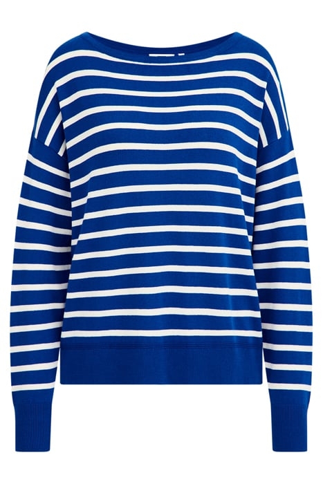 KNITTED PULLOVER COBALT BLUE 4