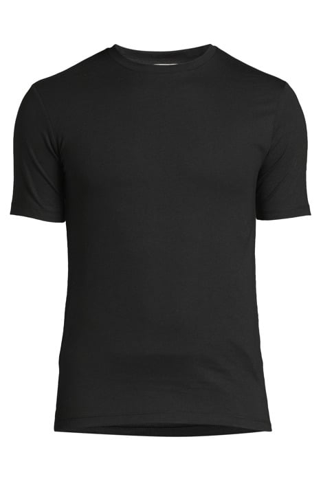DAWSON CREW NECK JERSEY T-SHIRT BLACK - OUTLET PRICE 3