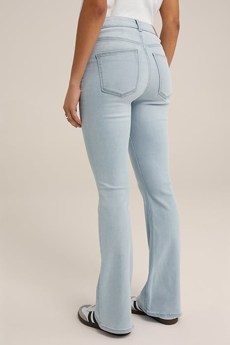 5-POCKET HIGH WAIST ICE BLUE 2