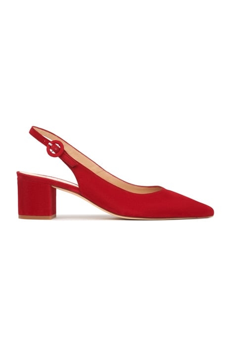 ADA BLOCK HEEL SLINGBACK ROCA RED 1