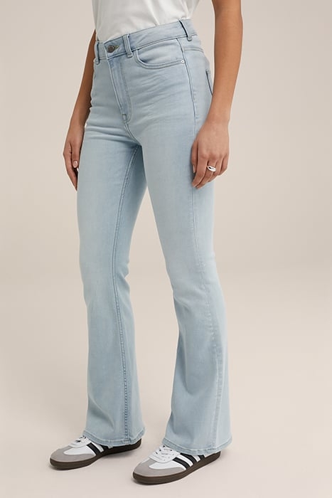 5-POCKET HIGH WAIST ICE BLUE 1