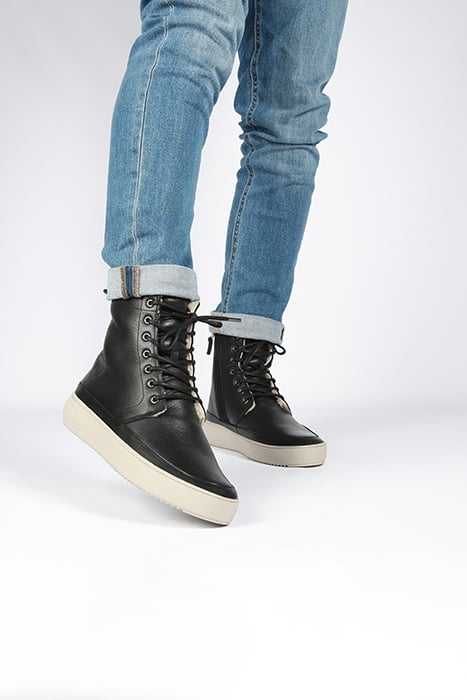 BLACKSTONE - ASPEN MILES AG130 BLACK - LACE-UPS BLACK 4