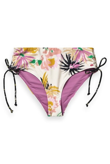 HIGH-WAIST BIKINI BOTTOM ASTER WHITE 3