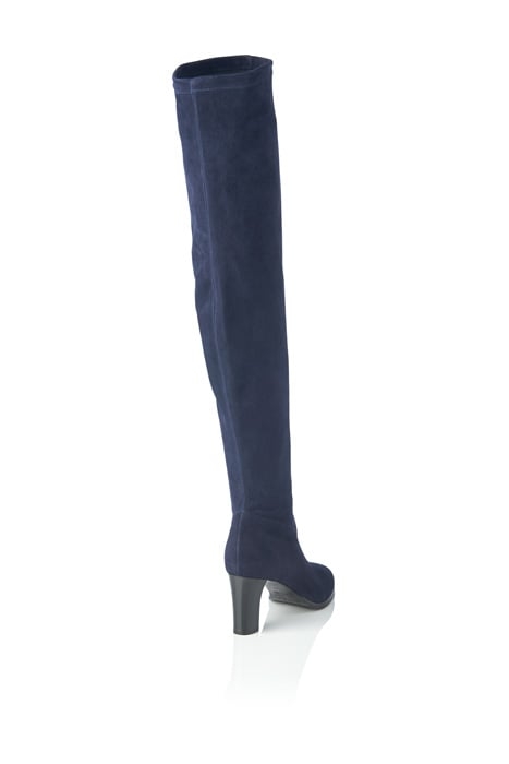 KAORI OVER THE KNEE HEEL NAVY 5