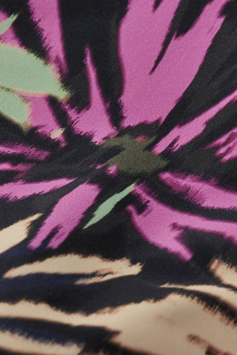 PRINTED BATHING SUIT ASTER BLACK 7