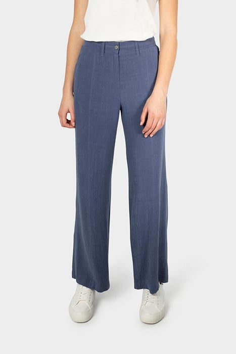 TROUSER WOVEN LONG BLUE INDIGO 1