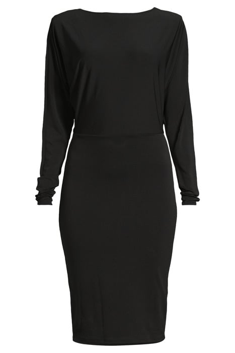 CASSIE DRESS JET BLACK 3