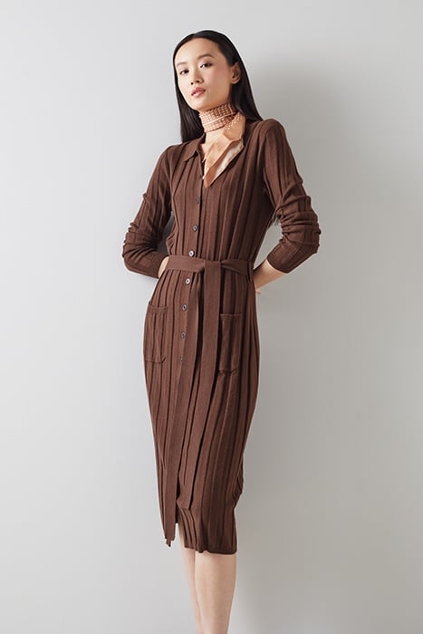 DR ALI RIBBED BROWN 1