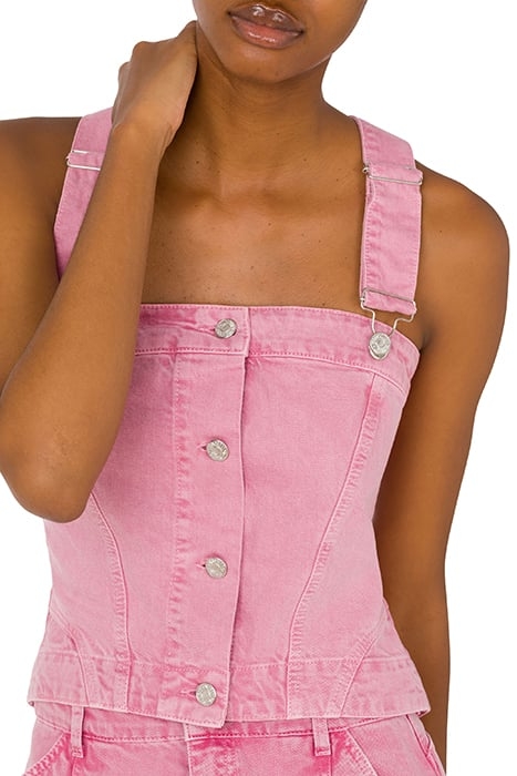 GARMENT-DYED BULL TOP PINK 4