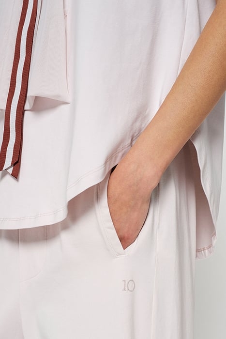 BOW TOP JERSEY PALE LILAC 5