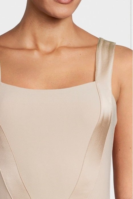 KAREN DRESS FAWN TAUPE 4