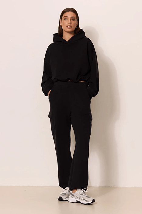 FINN COZY CARGO PANTS BLACK 3