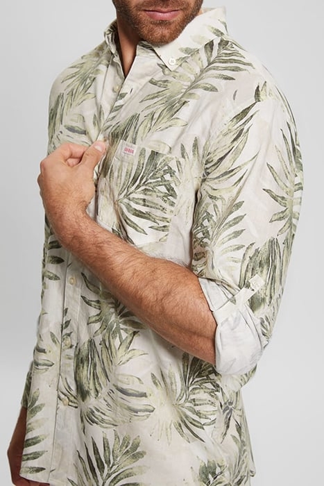 LS COLLINS AOP SHIRT MILITARY FOLIAGE 5