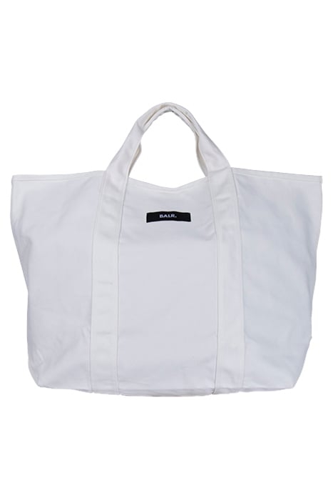 UNISEX CLEAN LABEL TOTE BAG LARGE SNOW WHITE 1