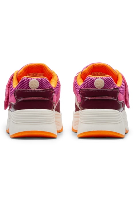 GIRLS CELESTIA VELCRO SNEAKER BORDO MULTI 4