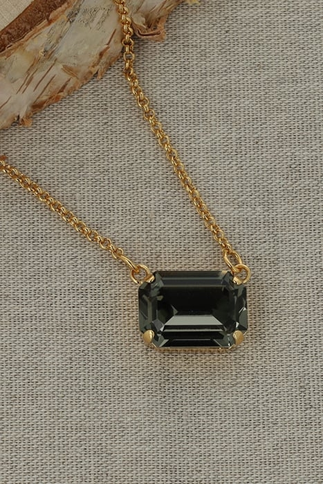 LADY DI NECKLACE GREIGE 3