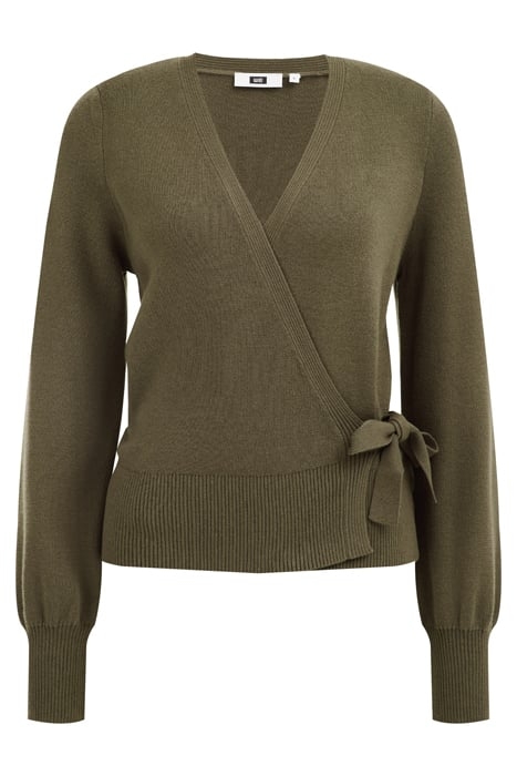 CARDIGAN OLIVE GREEN 4