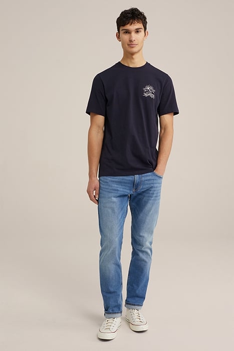 5-POCKET MID WAIST LIGHT BLUE 3