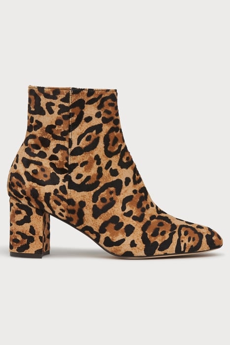JETTE SQUARE TOE BOOT NATURAL LEOPARD 1