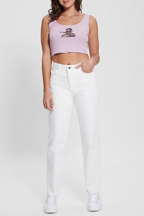 SL DIAMOND GIRL CROP LINEN LILAC 3