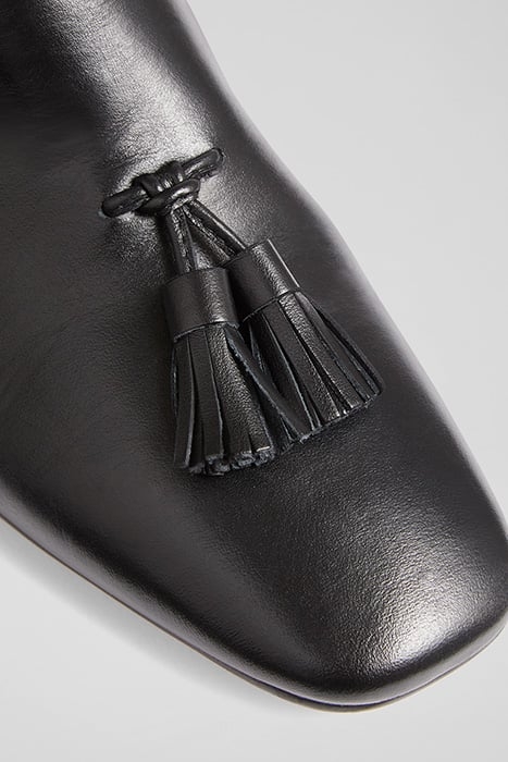 VERITY FRONT TASSEL BOOT BLACK 3