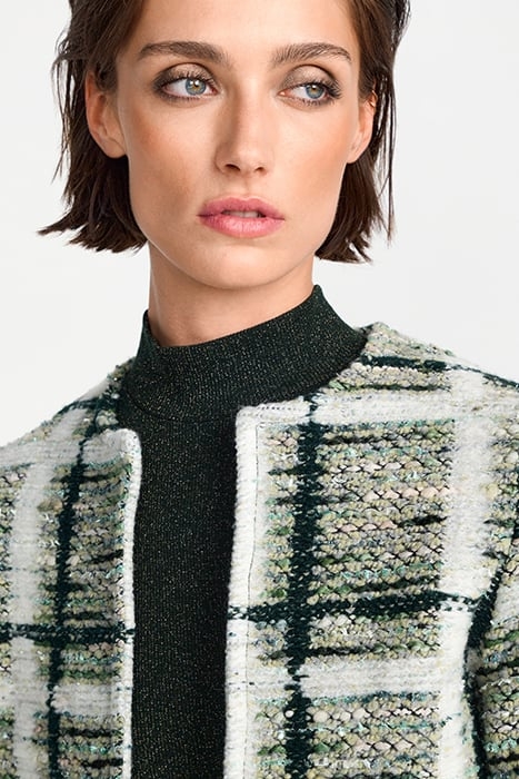 GLAM BOUCLÉ JACKET MATCHA 4