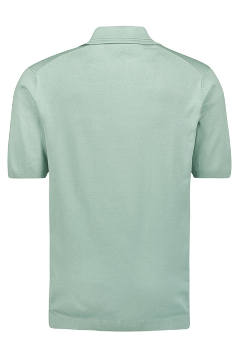 PULLOVER SHORT SLEEVE POLO SOLID MINT 5
