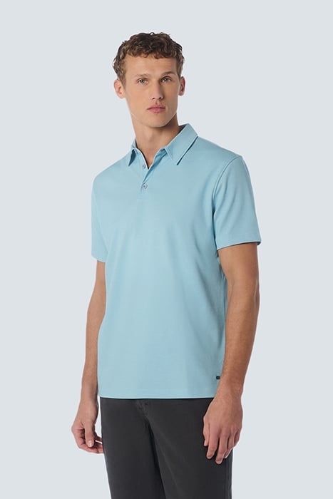 POLO 2 COLOURED PIQUE AQUA 1