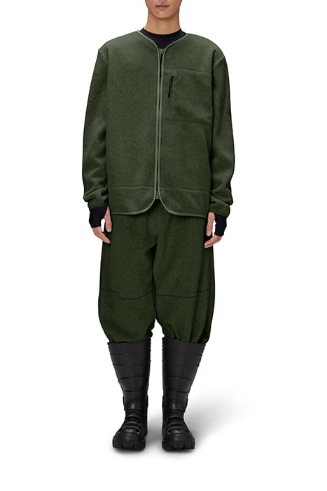 UNISEX FLEECE JACKET T1 GREEN 1