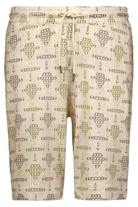 SHORT JERSEY ALLOVER PRINTED SLUB CEMENT 1