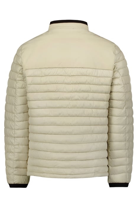 JACKET SHORT FIT PADDED STONE 5