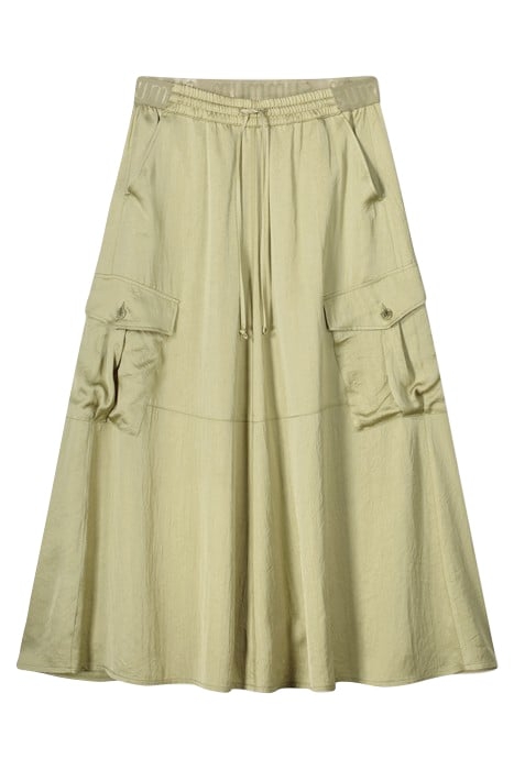SKIRT SILKY TOUCH GREEN LENTIL 2