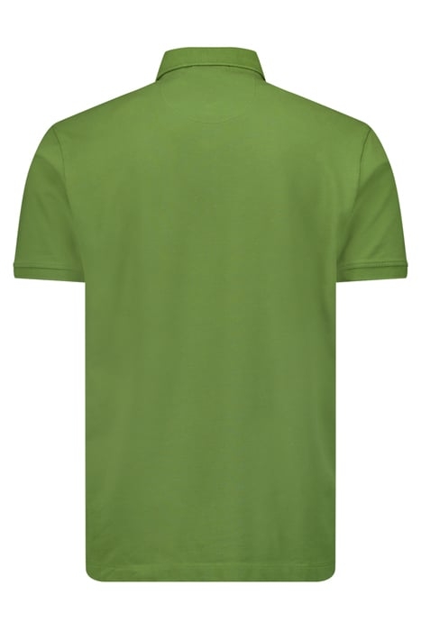 POLO PIQUE GARMENT DYED GREEN 5