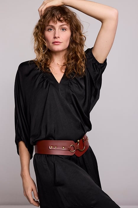 BELT LEATHER BELT OLD RUST 2